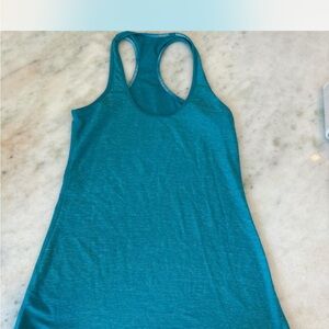 Lululemon Teal Racerback Tank Top